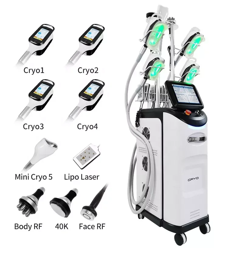 

Newest 8 handles 360 cryo slim cryotherapy fat freezing machine 360 cryo body contouring slimming fat burning frozen fat machine