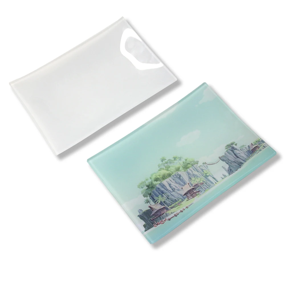 

Prosub Wholesale Sublimation Tempered Glass Plate Rectangle Round Steak Fruit Trays Blank Sublimation Plates