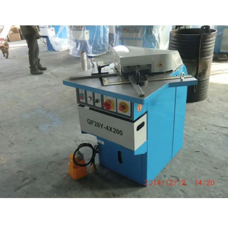 
QF28Y-4*200 hydraulic hose crimping machine, v-notch machine, angle notching machine 