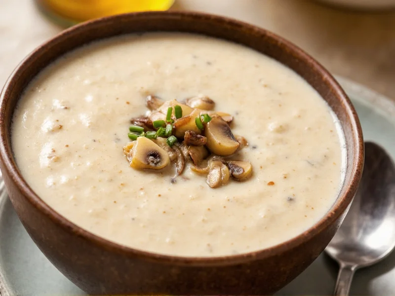 Best Cream of Mushroom Soup Recipe: Homemade Perfection