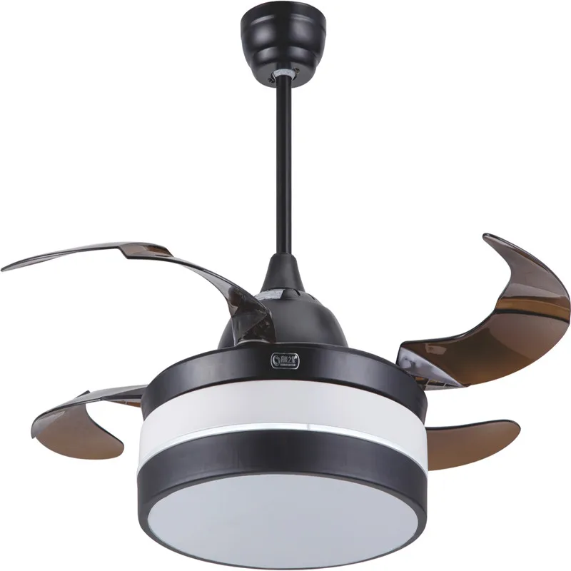 High frequency home appliance modern LED ceiling fans with light