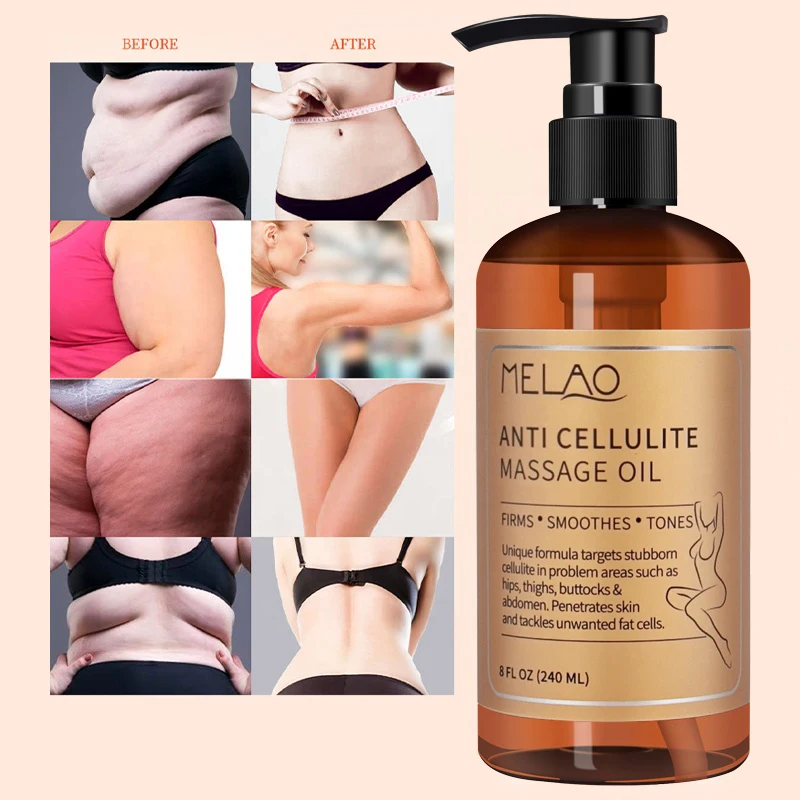 

Melao wholesale Body Slimming Essential Oil anti cellulite massage oil body massage oils infused with collagen