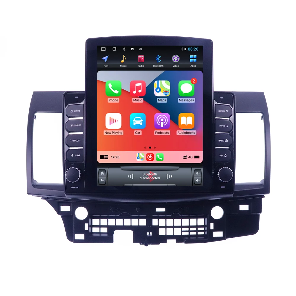 

128G For Mitsubishi Lancer 2007-2015 Android Wireless Carplay Touch screen Universal Stereo Receiver Car Radio MP3 player Radio