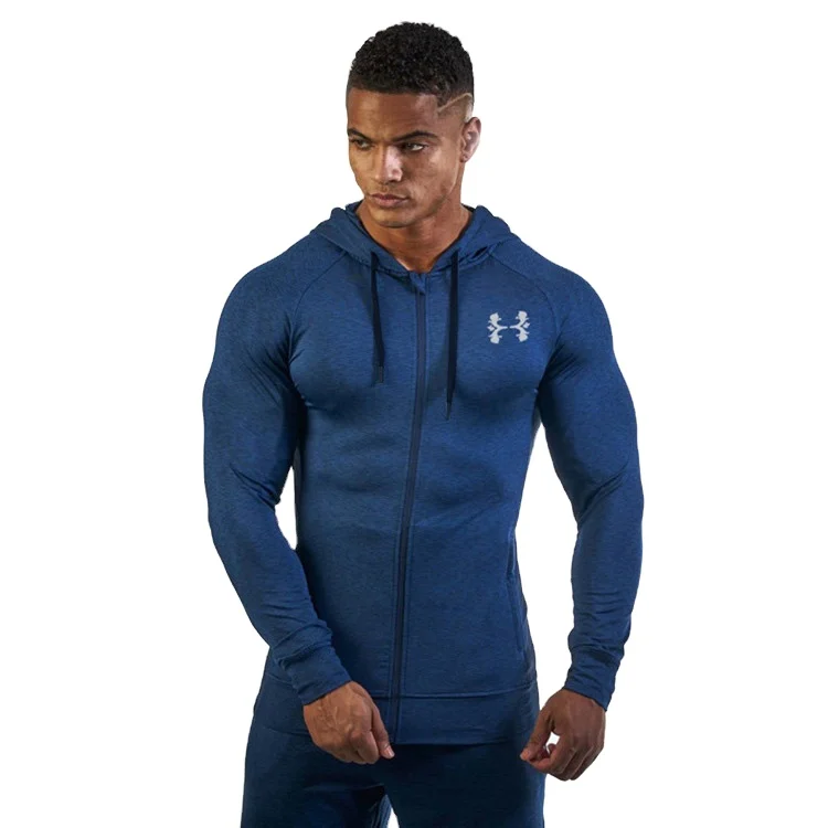 

Men's Fitness Running Hoodies Lightweight Custom Mens Sports Hoodies