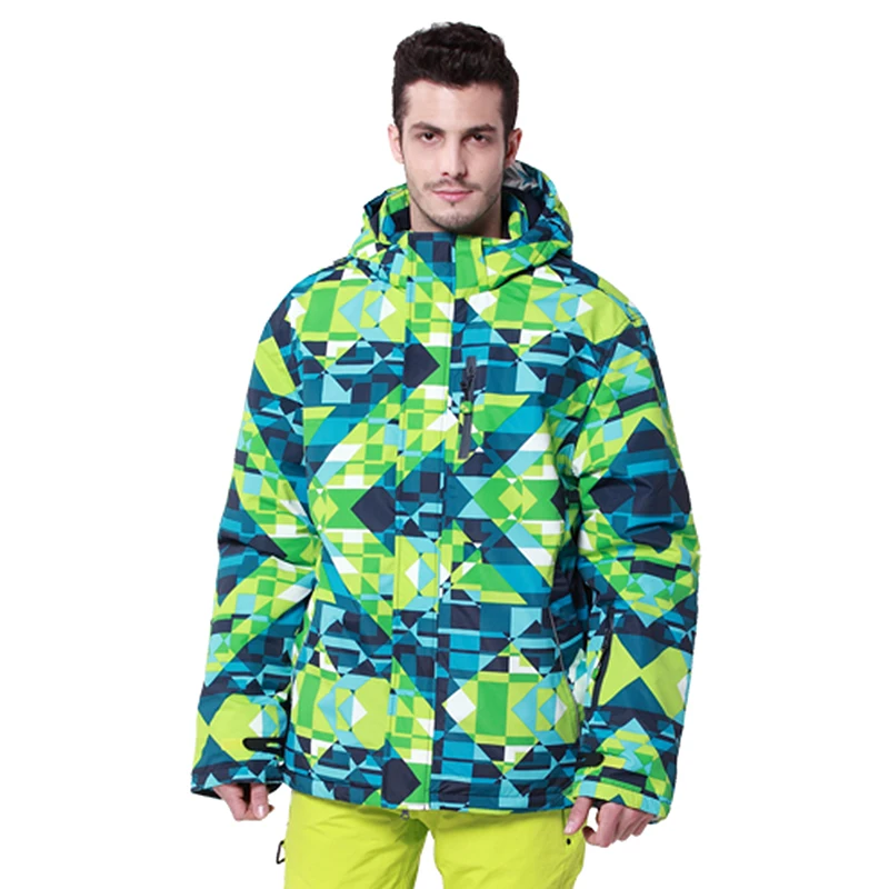 

Waterproof Breathable Warm Men Winter Ski Snow Jacket