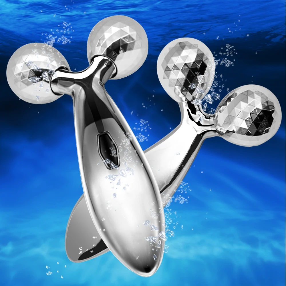 

high quality Y Shape mini facial roller massager tool for face