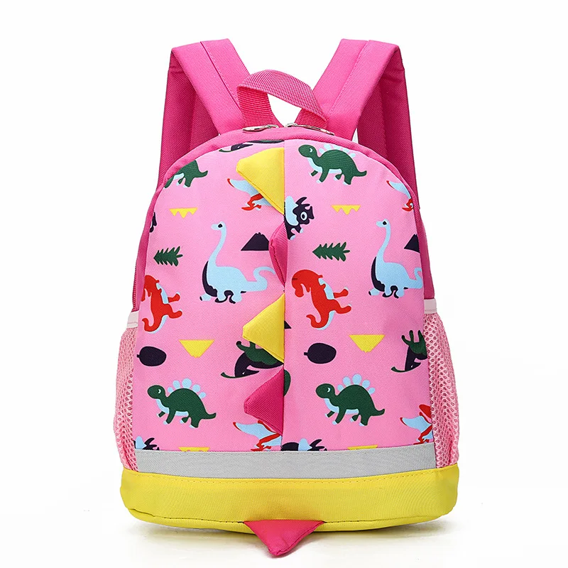 

Qetesh Wholesale Cute Animal Backpack Dinosaur School Bag For Boys