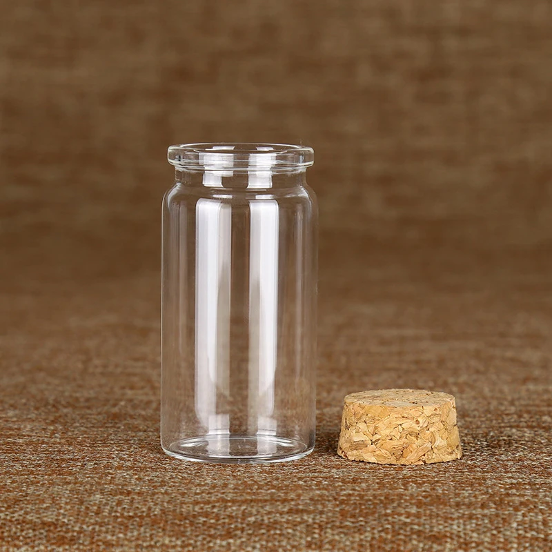 
Mini glass wishing bottle 10ml 15ml 20ml 30ml 40ml Glass Bottle Cork 