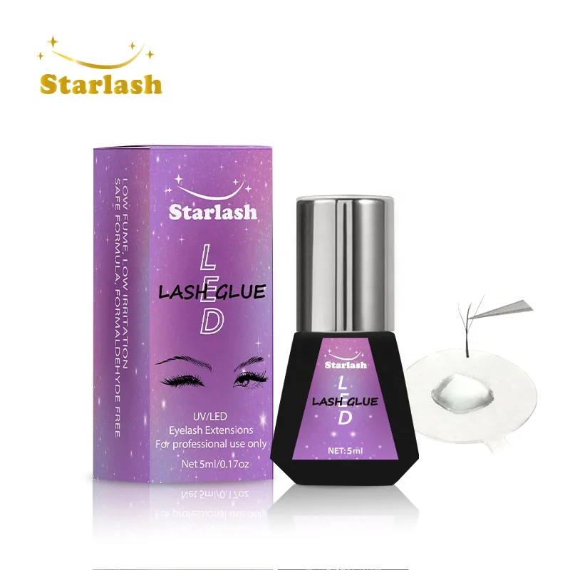 

Starlash private label uv glue eyelash LED UV eyelash glue with wholesale uv glue lashes/lash extension glue/uv lash glue