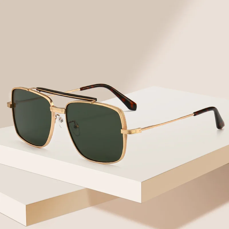 

ST-0497 Han Edition Fashion INS Personality Lovers Latest Big Frame Sunglasses Fashion