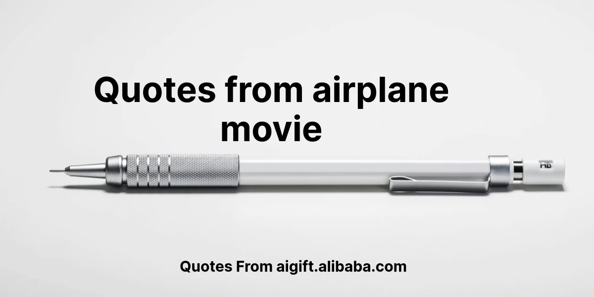 quotes from airplane movie