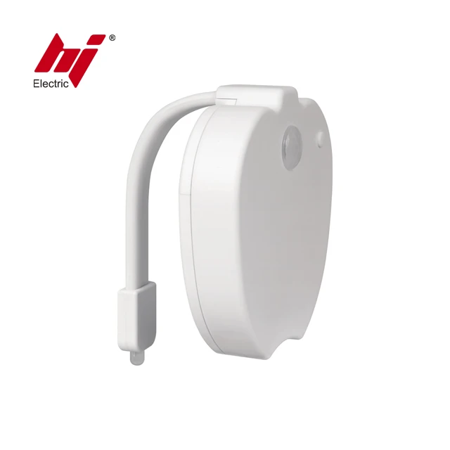 New Model 19 Colors Motion Sensor LED Toilet Bowl Night Light
