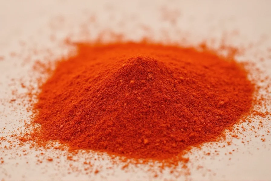 Person drinking water after consuming spicy cayenne pepper with warning signs