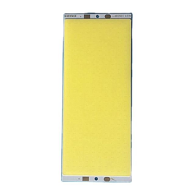 Shenzhen 160*65MM COB Chip LED Panel Board 20W 30V High Performance LED Lighting with CRI 80 6250K Color Temp Dimmable