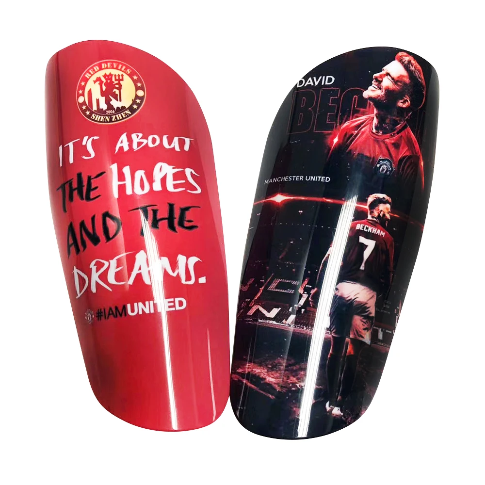 

Caseblanks 2020 DIY design custom logo sublimation glossy/matte shin guard shin pads football for players