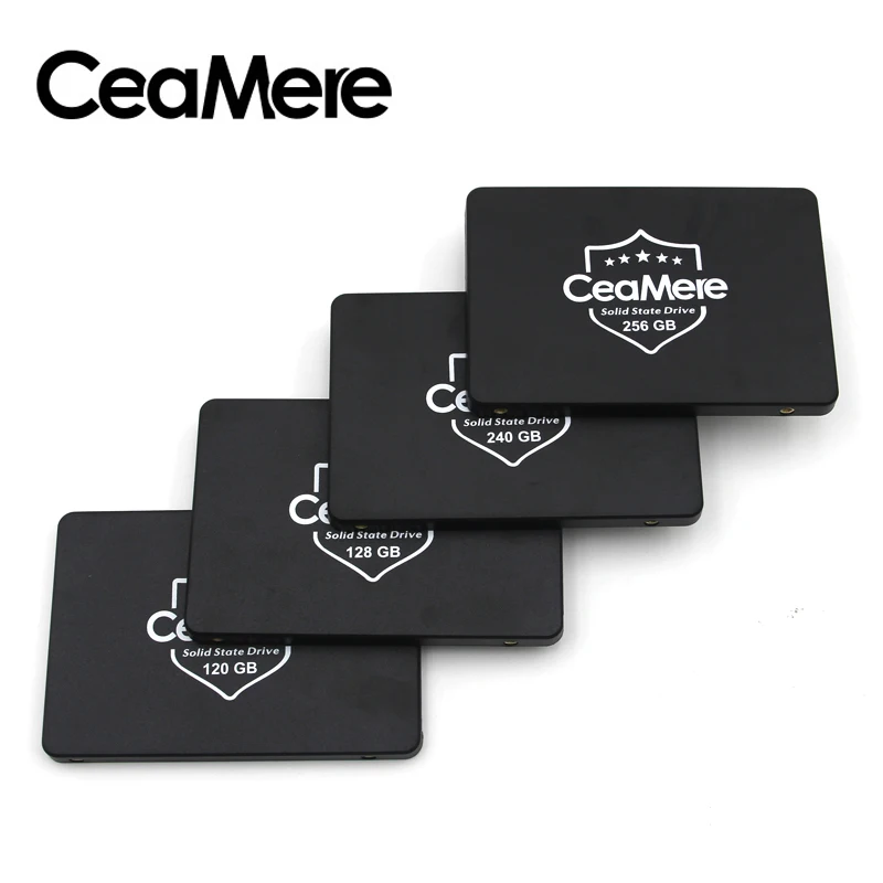 

Ceamere SSD Hard Drives 256G 480G 512G 960G 1TB Internal Solid State Disk Hard Drive SATA 3 2.5 inch Laptop Desktop PC SSD 1TB, Black / red