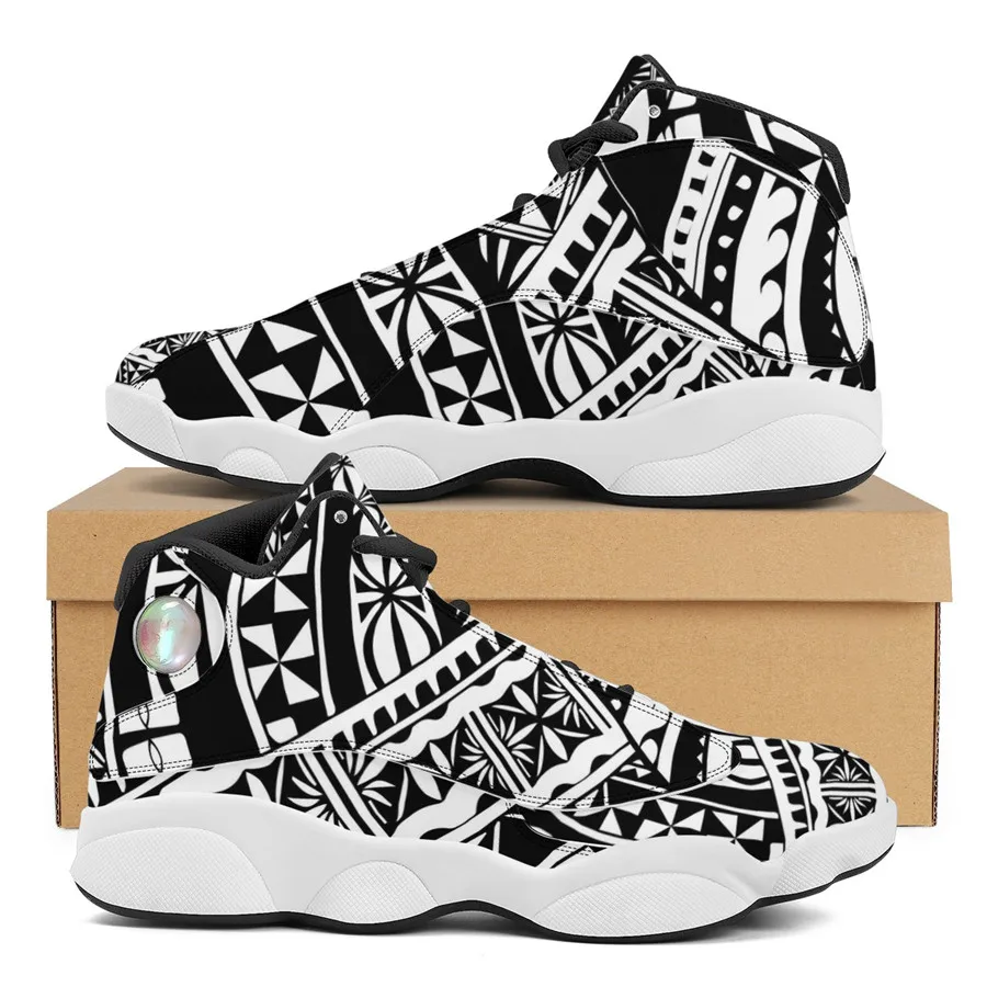 

Men's Customized Logo Trend Casual AJ13 Sneakers High Top Skateboard Basketball Shoes Men Sport