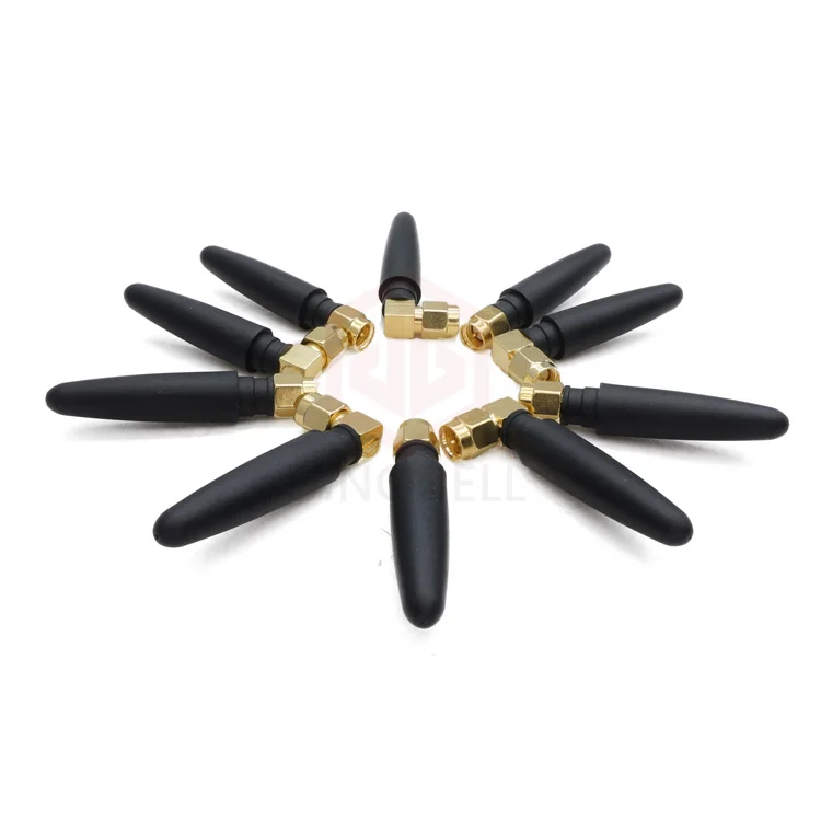 Omni external mini rubber WiFi router antenna 2.4ghz wireless modem bluetooth aerial - ANKUX.COM
