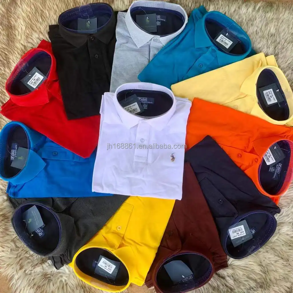 

Factory direct discount wholesale men's fashion POLO shirts, Customized color