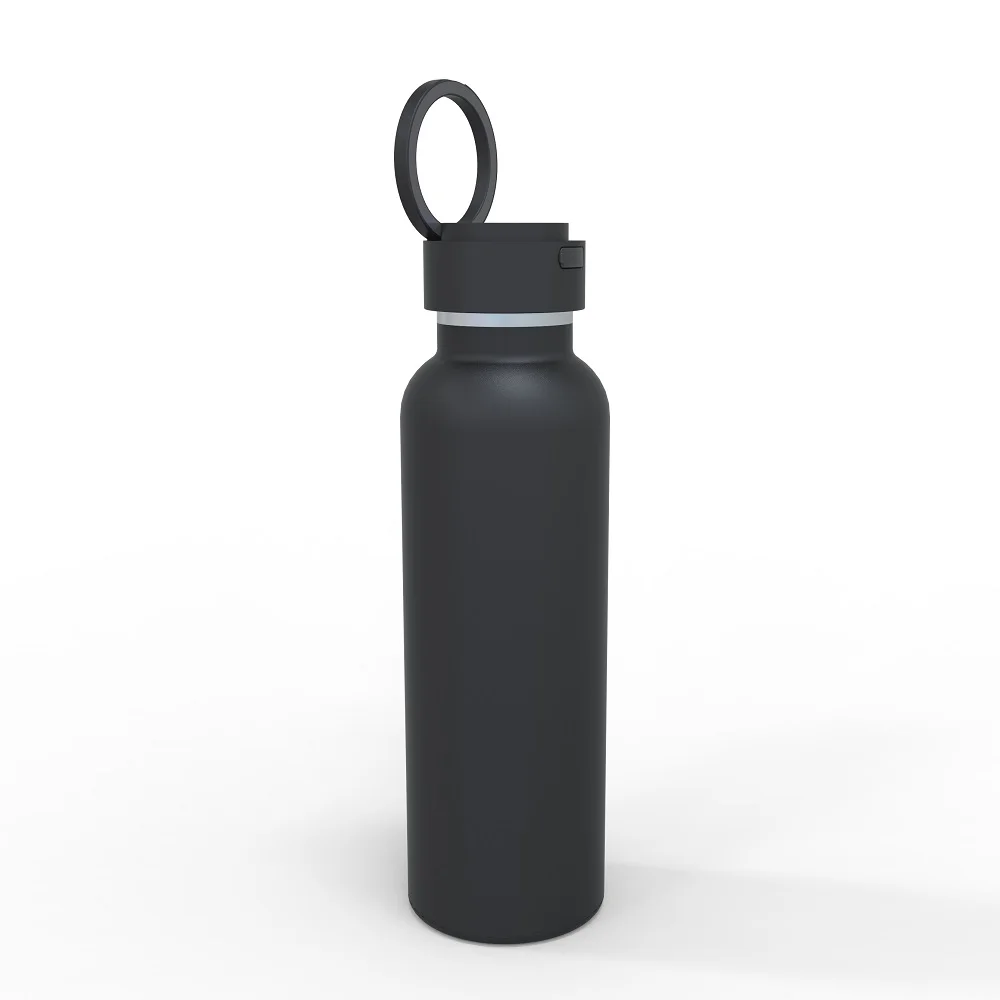 

Free shipping stainless uv water purifier and self cleaning water bottle rechargeable 750ml