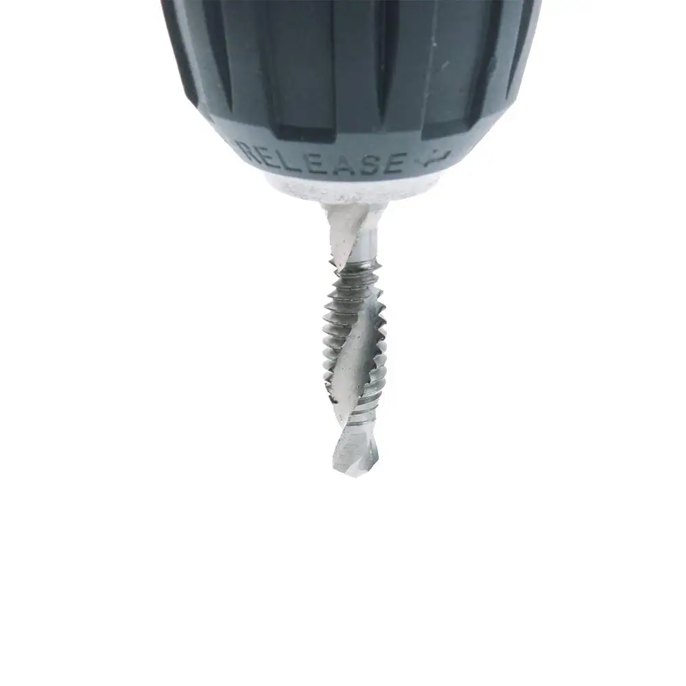 Hss 6542 Combination Drill And Tap Bit Set Of 6 Pcs Fractional With 1/4