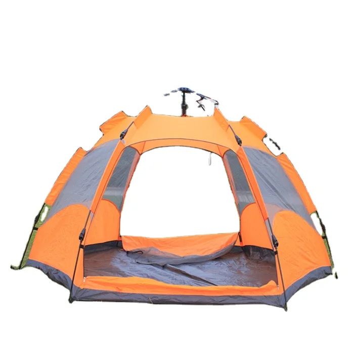 

Detachable easy install UV protection ventilation spacious roof tent top hard shell outdoor tents, Orange