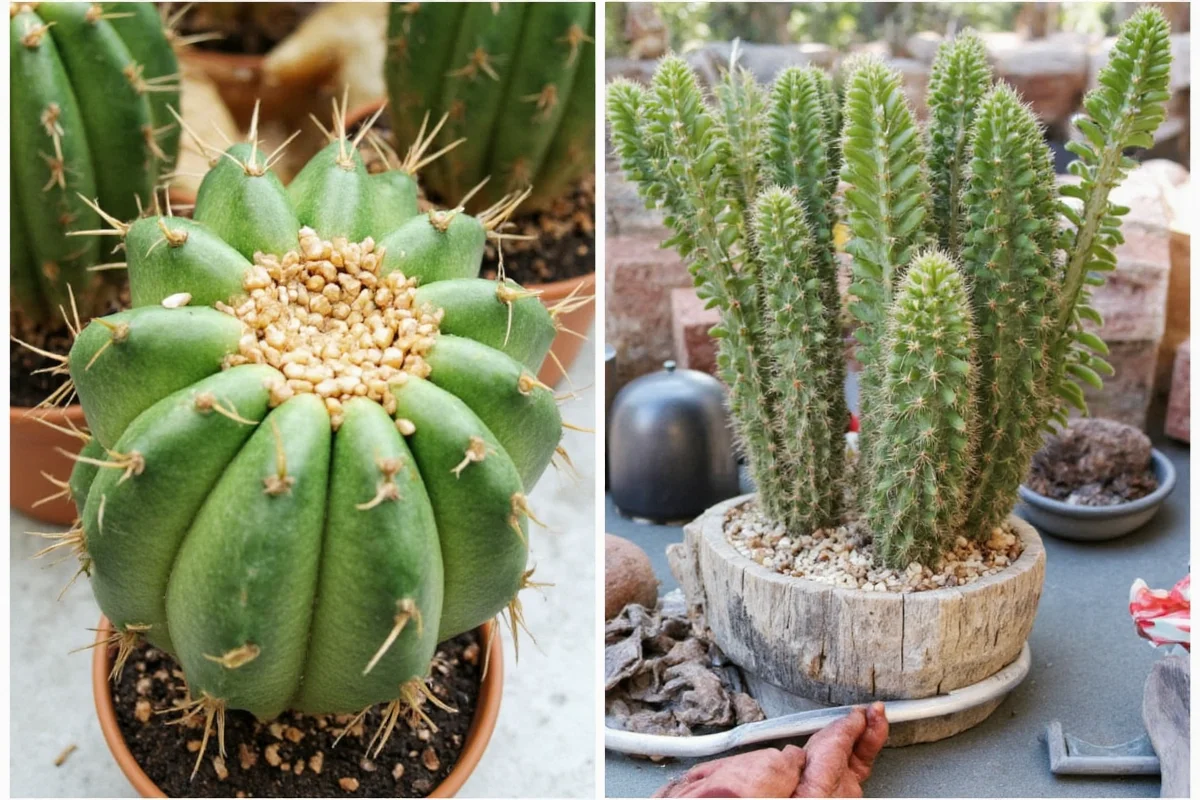 how to plant a christmas cactus
