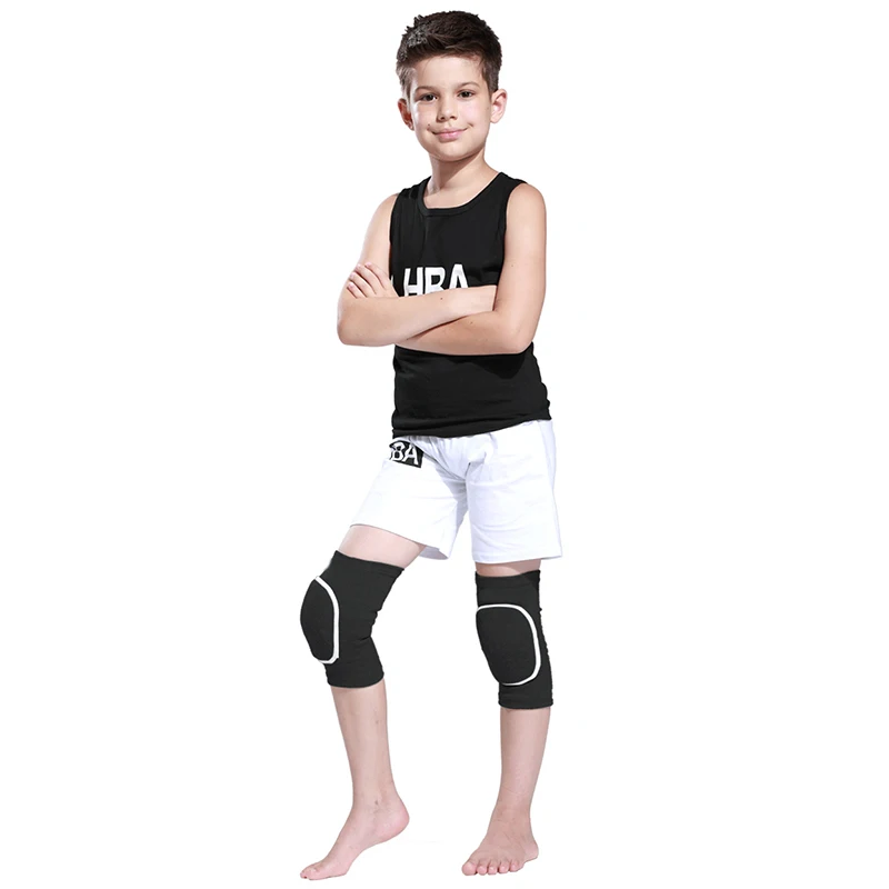 

wholesale factory custom logo child sponge knee support kids knee pads for dance volleyball