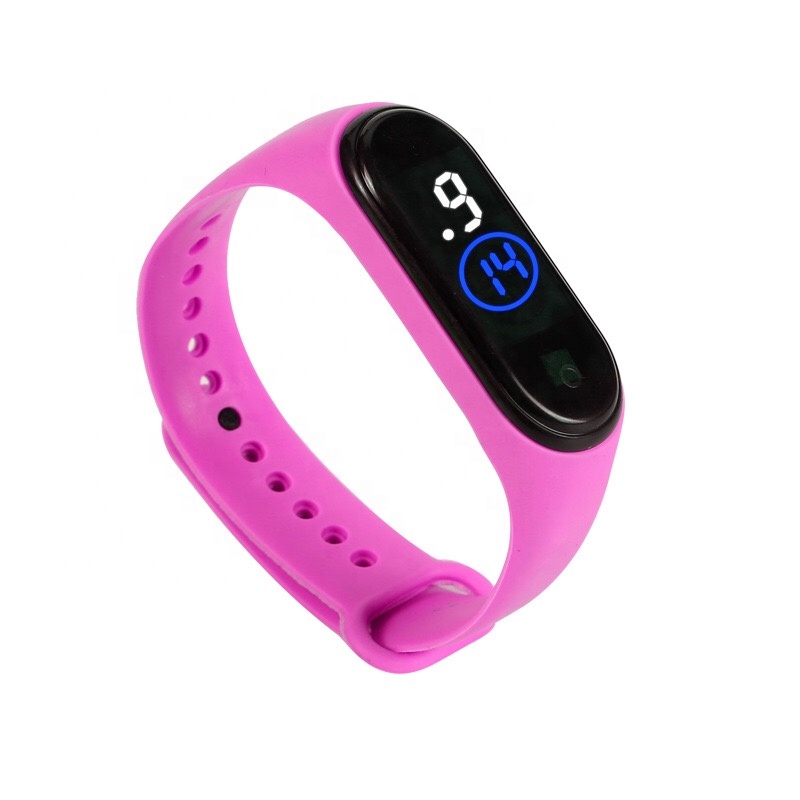 

Factory Direct Supplying High Quality Screen Touch Sports silicone LED digital Bracelet Watches for boys and girls