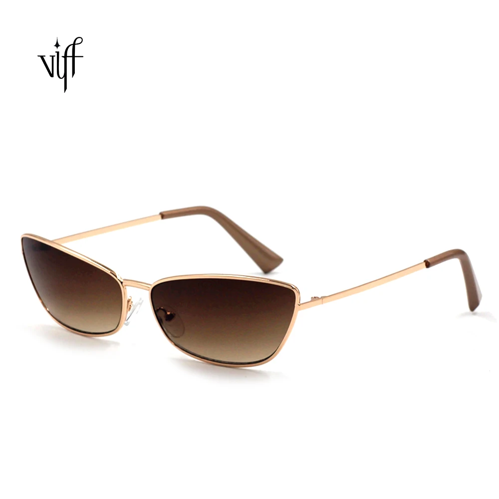 

2021 VIFF HM18195 New Style Fashionable Women Retro Small Frame Cat Eye Sunglasses vintage shades women sun glasses