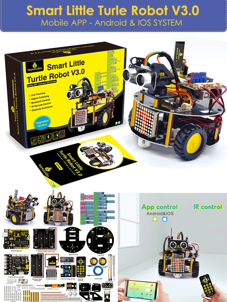 smart small turtle robot
