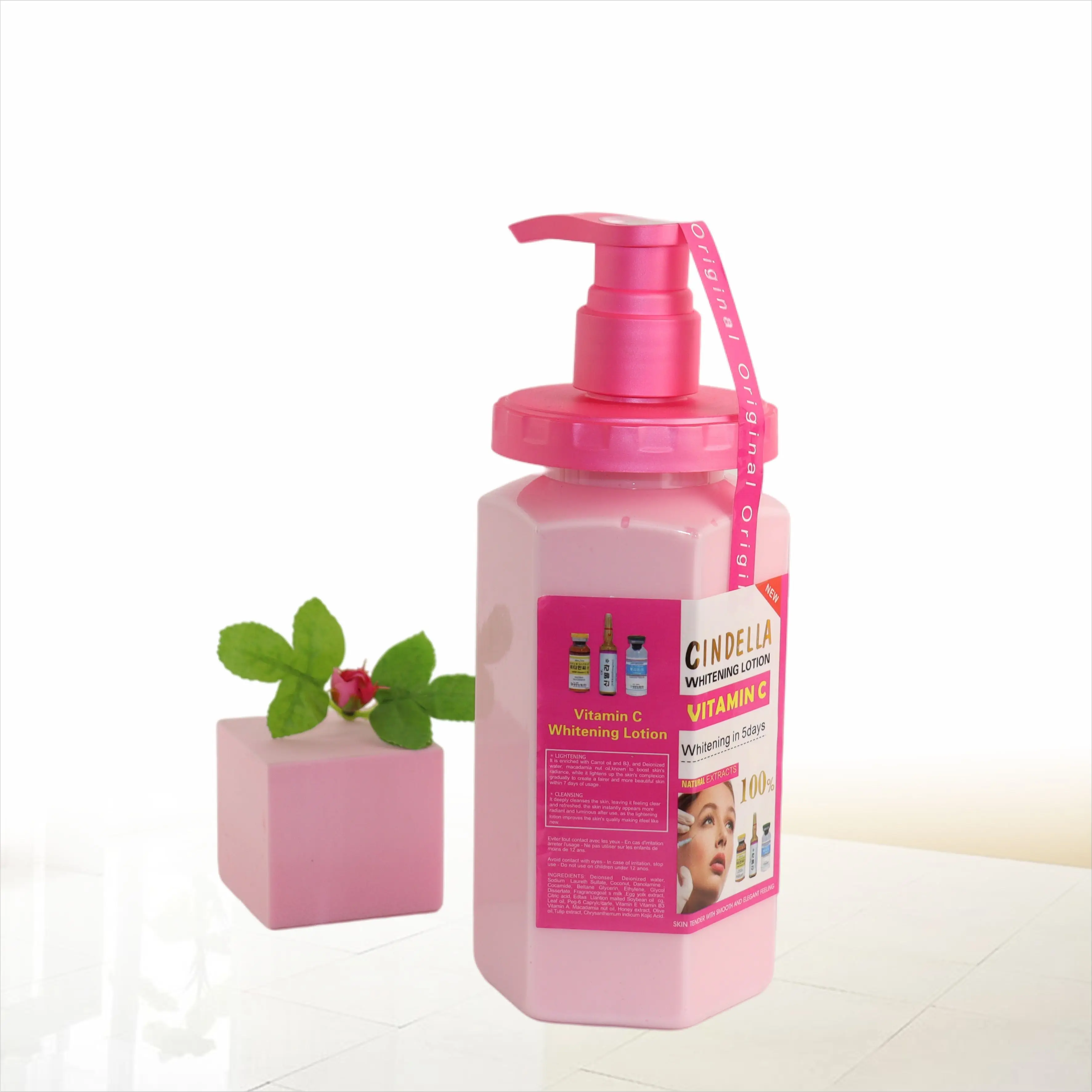 

Private Label Hand & Whitening Body Lotion Vitamin Rose Oil Floral Scent Perfumed Nourishing Moisturizing Milk