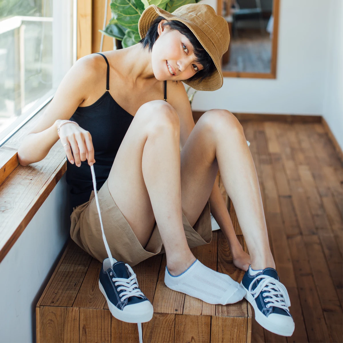 

High quality wholesale women's cotton materials short cozy low cut socks