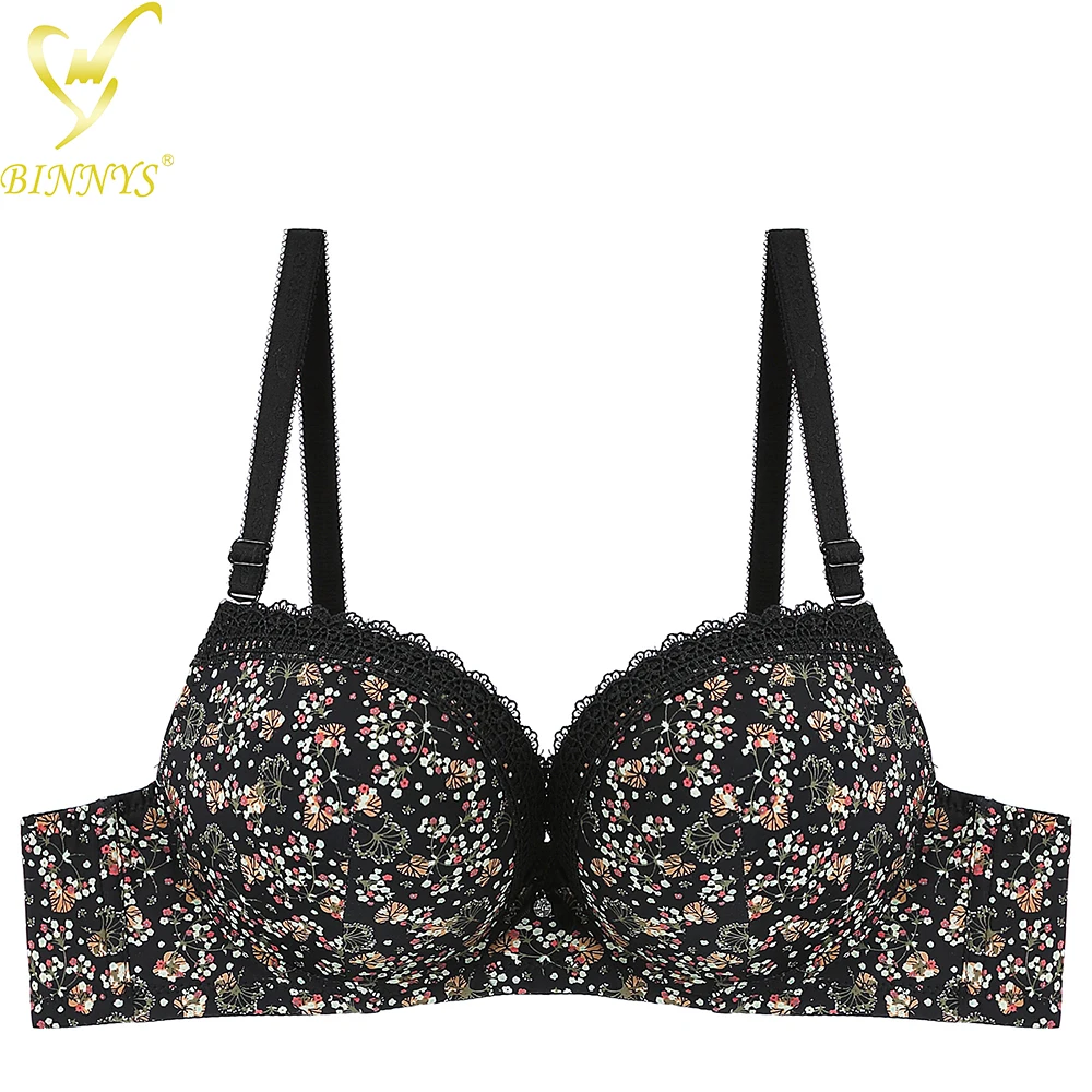 

BINNYS Guangzhou wholesale high quality 40b push up underwire ladies new model bra