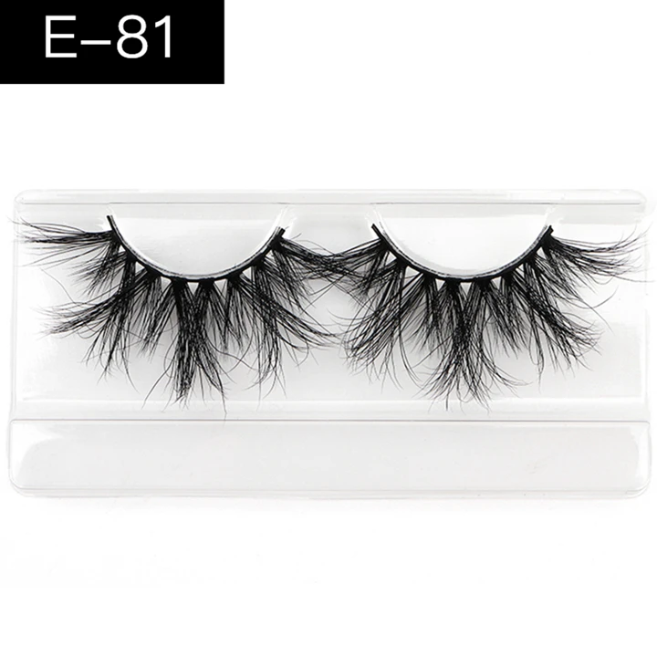 

private label luxury wholesale long 25mm eyelashes mink