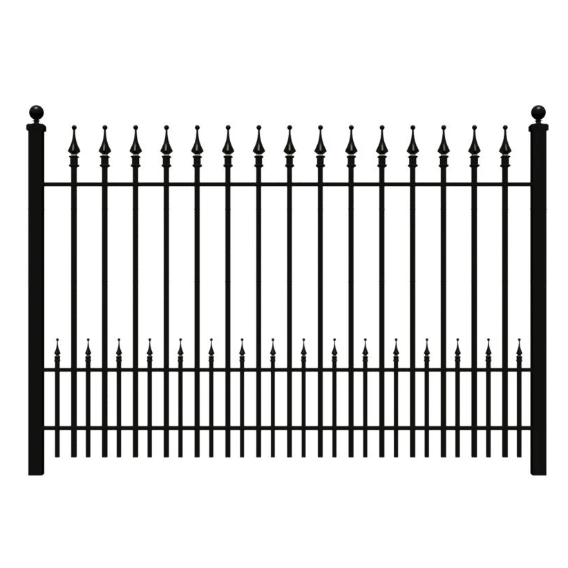 

Hot - sale model of safety iron fence, Customized color