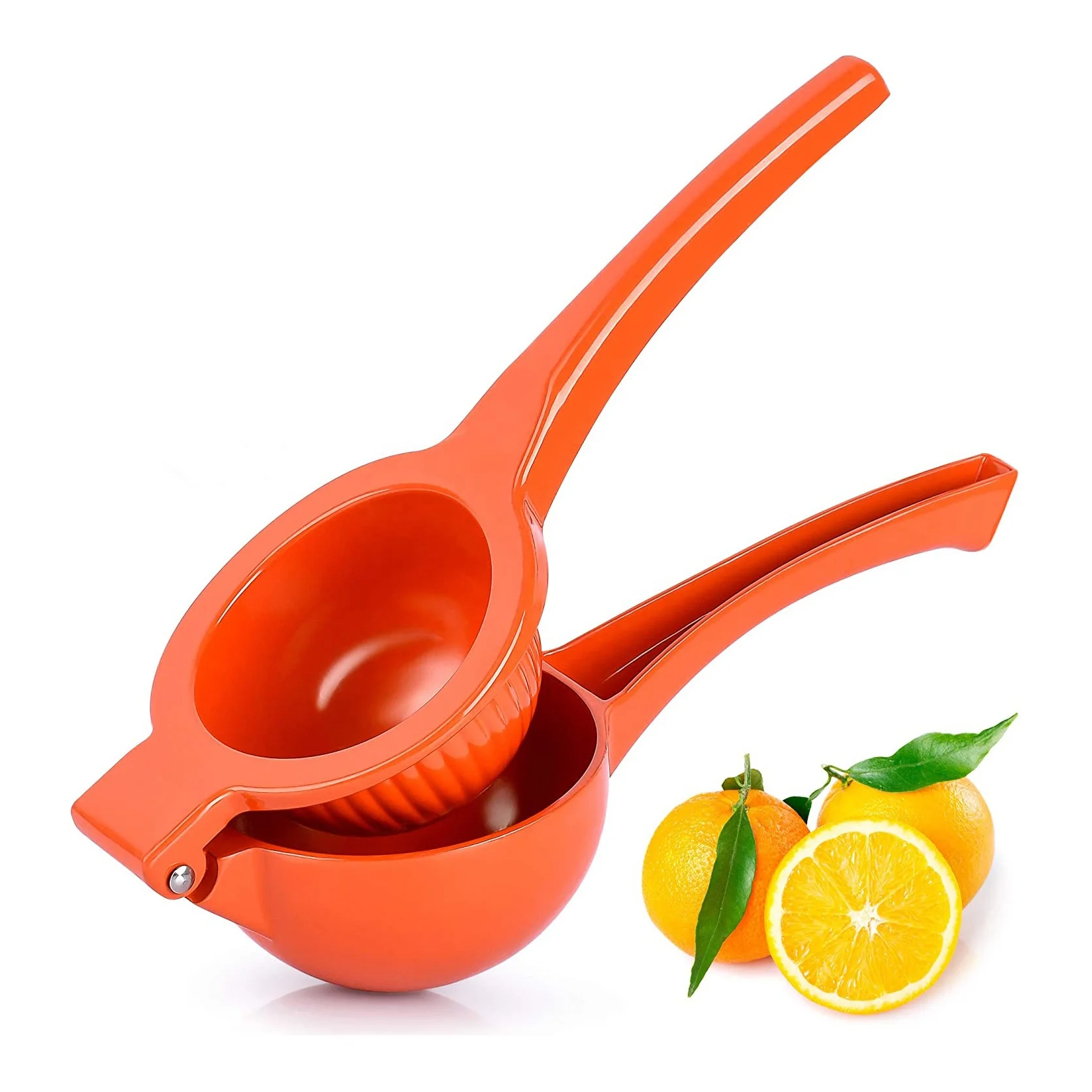 

Amazon Hot Sale Kitchen Products Aluminum Alloy Manual Press Juicer Lemon Orange Squeezer, Orange/red/green /custom