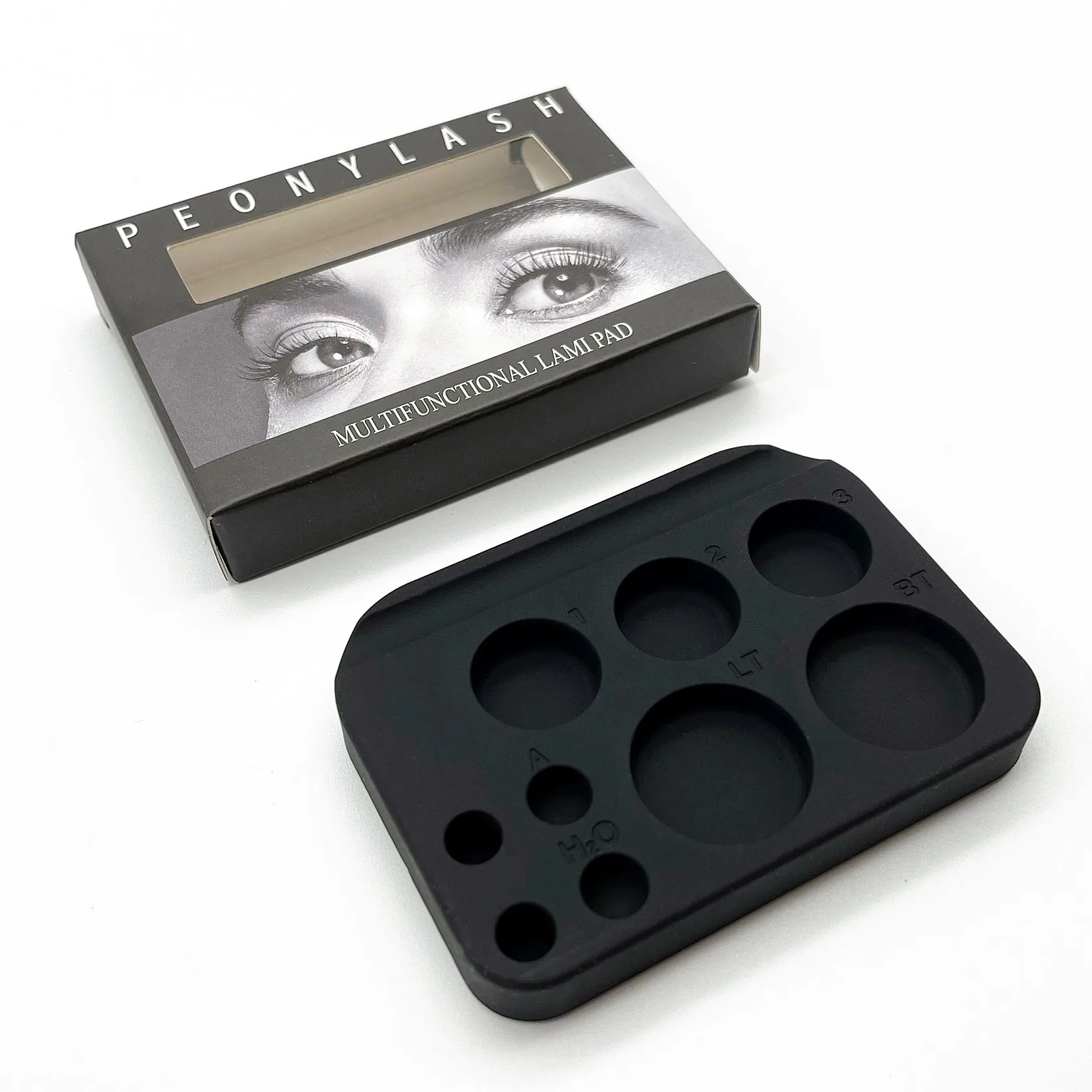 Lash Lift Palette Brow Lamination Soft Silicone Palette Eyelash Lift and Tint Tool