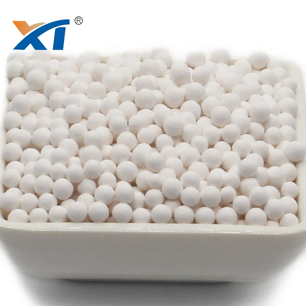 
High crush strength activated alumina desiccant activated alumina ball chemical absorbent 