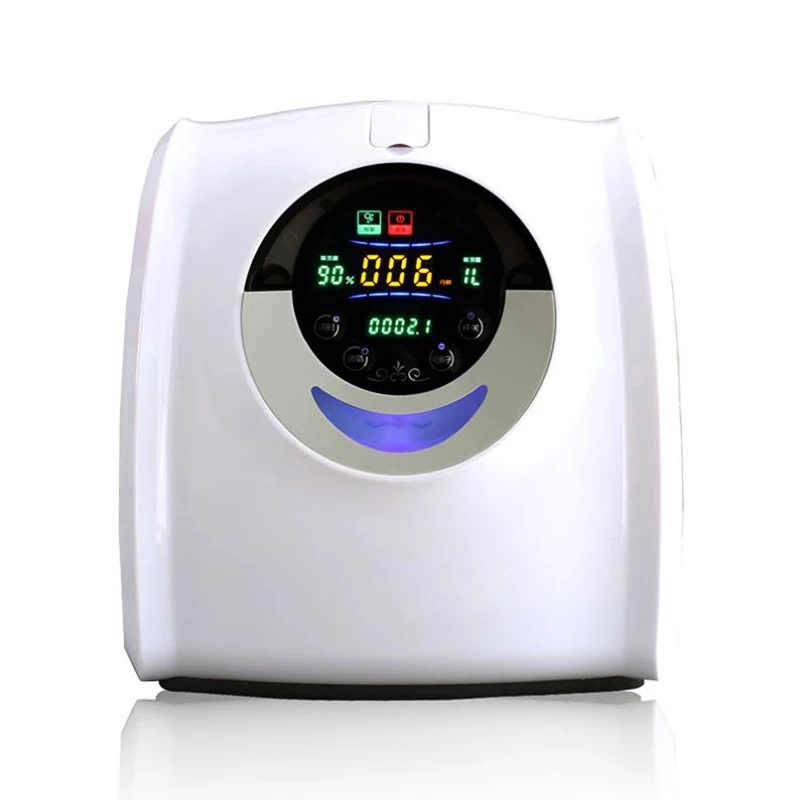 

portable Grey-White oxygen concentrator with battery for beauty