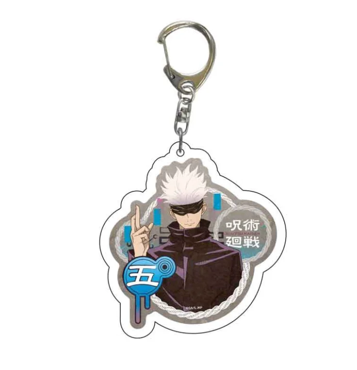 

Free Postage Jujutsu Kaisen Itadori Yuji Fushiguro Megumi Ryomen Sukuna Cosplay Key Chains Two-sided Keychain Acrylic Pendant, Colorful