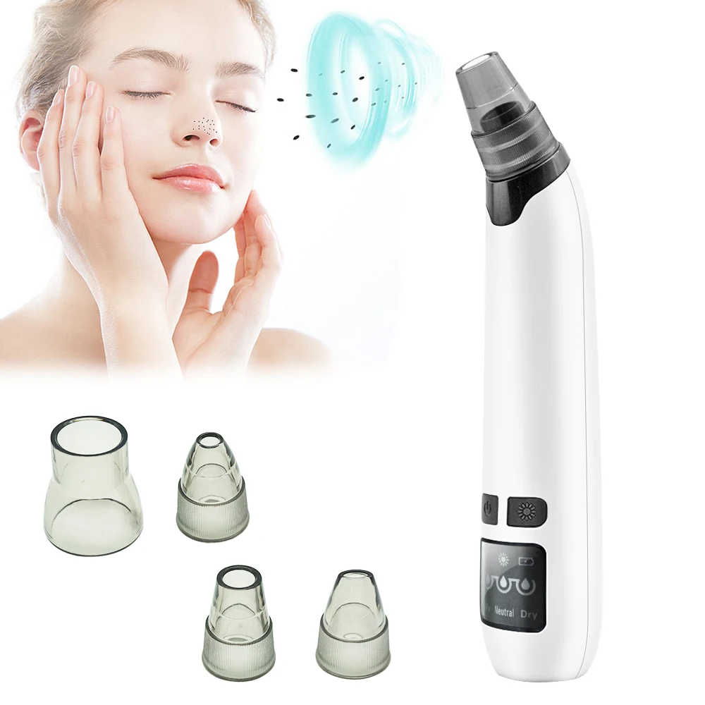 

private label electric pimple comedone whitehead blackhead pore vacuum remover