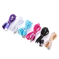 

2020 Hot Sell in Amazon 1 Meter 3 Foot Nylon Braided Type-C Usb Charger a Cable Data with PE Bag