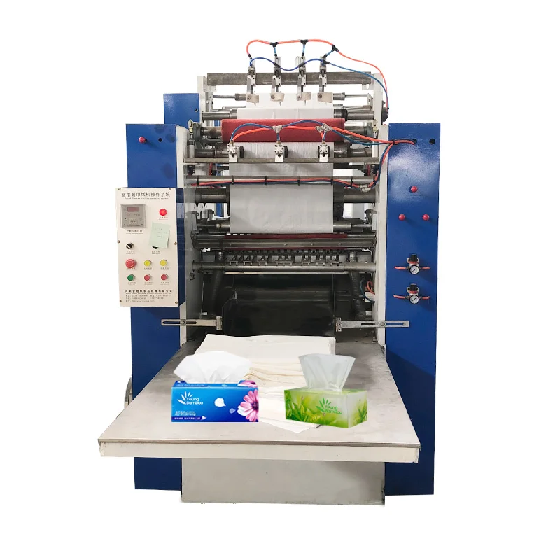 

Factory price facial tissue paper machine price multi size facial tissue production line