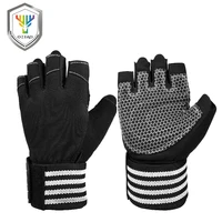 

Ozero Custom Ventilated Padded Weight Lifting Gloves Gym with Wrist Support Guanti Sollevamento Pesi .
