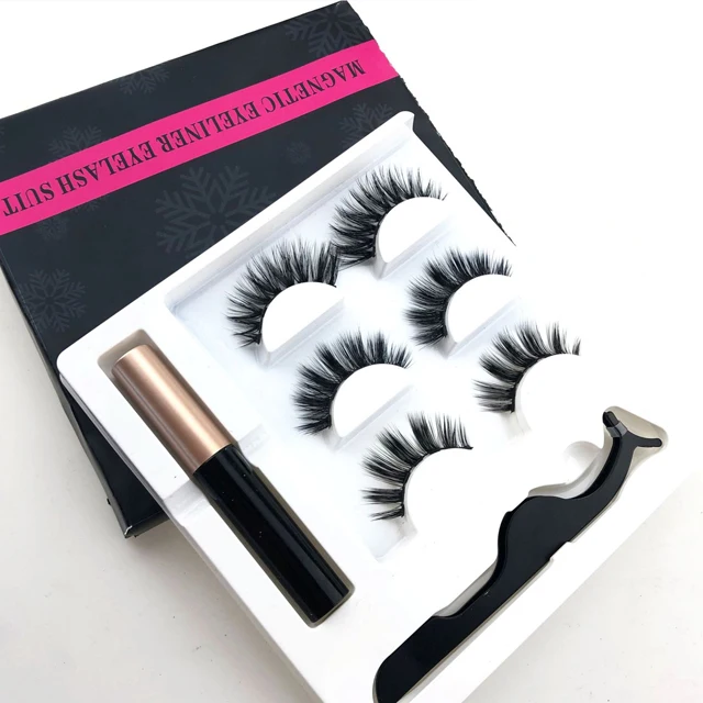 magnetic false eyelashes 2 pair