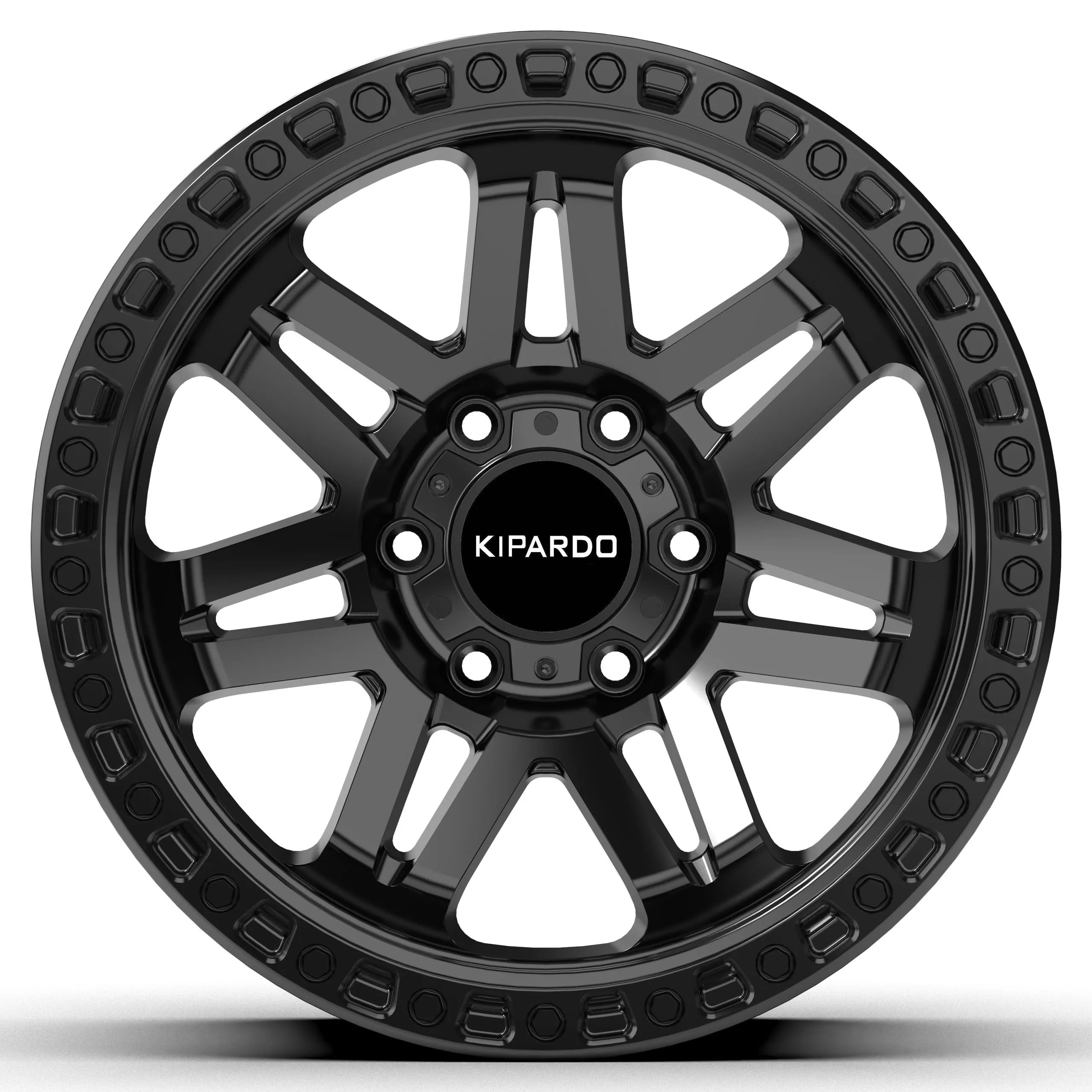 

KIPARDO 2023 17 inch 4x4 6x139.7 flow forming design offroad Aluminum Alloy Wheels rims