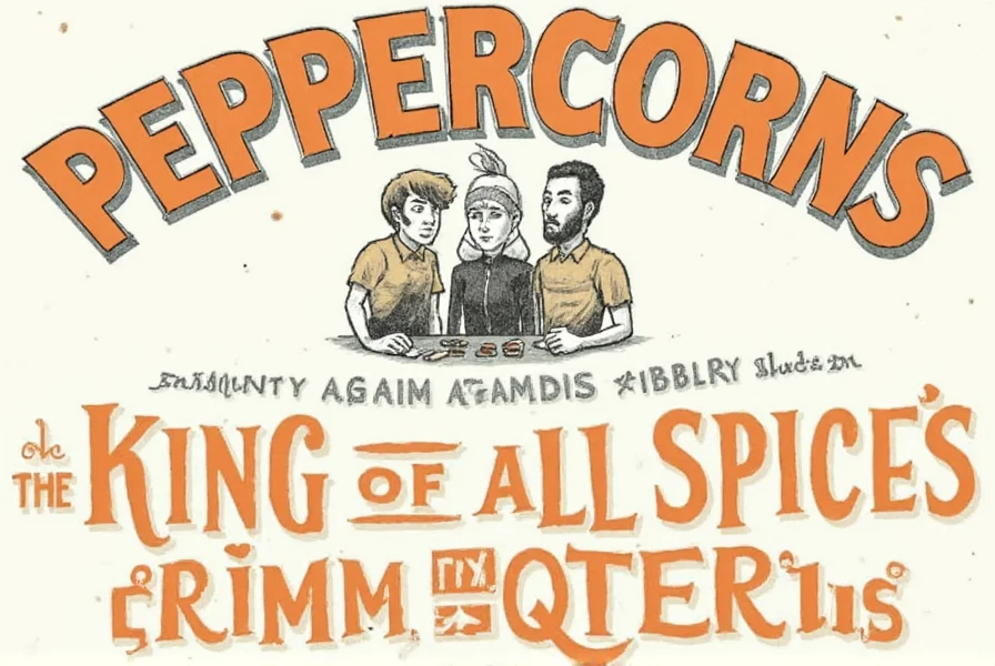 types of peppercorns