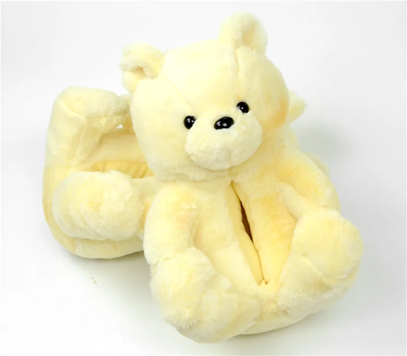 

With Low Price High Quality Warm Bear Foot Slippers, 16 color