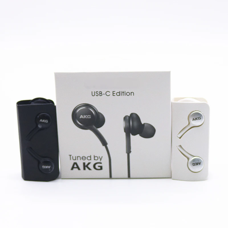 

Type-C AKG Earphone EO-IG955 USB-C Jack In-Ear Stereo Earphone with Boxes For Note10